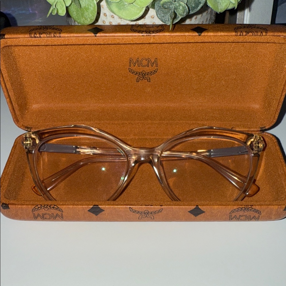 MCM Women's Tan Glasses